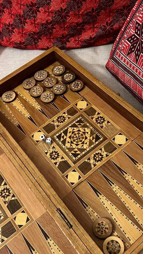 Inlay Chess & Backgammon Set Backgammon Aesthetic, Medieval Palace, Backgammon Table, Backgammon Board, Backgammon Set, Classic Board Games, Old Games, Flower Phone Wallpaper, Photo Series