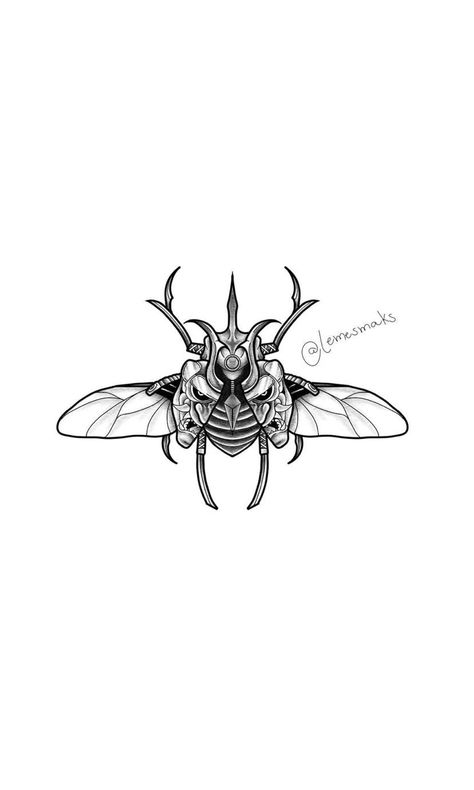 Elbow Beetle Tattoo, Japanese Beetle Tattoo, Tats Ideas, Beetle Tattoo, Japanese Beetles, Tattoo Collection, Old School Tattoo Designs, Beetle Bug, Dark Art Tattoo