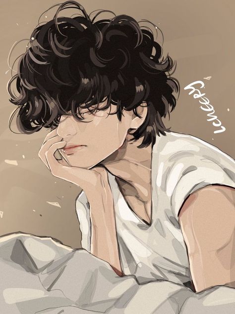 Boy Hair Drawing, Anime Hairstyles Male, Castlevania Wallpaper, Curly Hair Drawing, Comic Book Art Style, Boys With Curly Hair, Anime Hair, Anime Drawings Boy, Boy Hairstyles