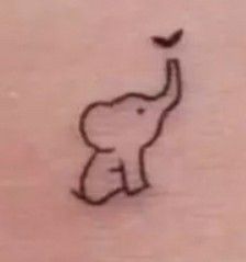 Cute Henna Animals, Kawaii Henna Designs, Henna Designs Animals, Animal Henna Designs, Henna Animals, Cute Elephant Tattoo, Small Henna Tattoos, Cute Henna Designs, Cute Henna Tattoos