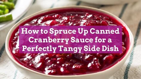 How To Cook Vegetables, Cook Vegetables, Thanksgiving Spread, Canned Cranberries, Canned Cranberry Sauce, Cranberry Sauce Recipe, Vegetarian Side Dishes, Frozen Cranberries, Fresh Cranberries