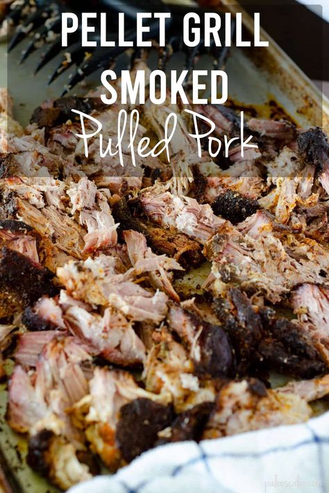 Pork Shoulder On Pellet Grill, Pellet Smoked Pork Shoulder, Pellet Smoker Pulled Pork, Pork Shoulder Traeger, Traeger Pulled Pork Recipe, Ninja Oven, Traeger Pulled Pork, Grilled Pulled Pork, Smoked Pulled Pork Recipe