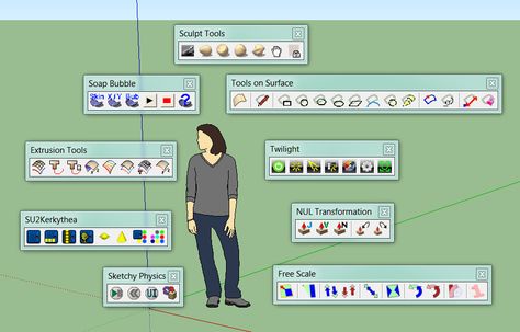 SketchUp Plugins Sketch Up Architecture, Sketchup Plugins, Sketchup Woodworking, Sketchup Rendering, Sketchup Free, Google Sketchup, 3d Design Software, Photoshop Rendering, Student Problems