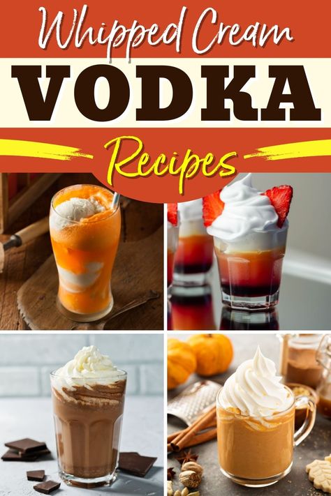 Sweet, colorful, and wonderfully fun, these whipped cream vodka recipes are too good to miss. Rich and boozy, nobody can turn down these tasty drinks. Whipped Cream Smirnoff Drink Recipes, Whip Cream Vodka Recipes, Drinks Made With Whipped Cream Vodka, Drinks With Whipped Cream Vodka, Whipped Cream Vodka Drinks, Whipped Cream Vodka Recipes, Whipped Vodka Drinks, Best Whipped Cream, Smirnoff Drinks