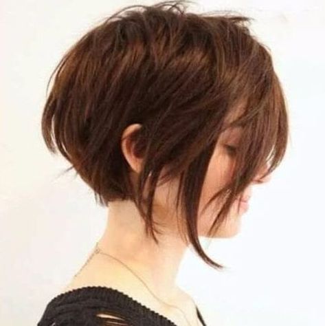 55 Long Pixie Cut Hairstyles in 2022 (With Pictures) Haircut Asian, Asymmetrical Bob Haircuts, Ideas Haircut, Haircut Medium, Long Pixie Hairstyles, Latest Short Haircuts, Wavy Bob Hairstyles, Choppy Bob Hairstyles, Short Bob Haircuts