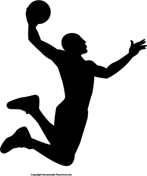 Sports Silhouettes, Basketball Outline, Basketball Stencil Templates, Sports Silouhette, Basketball Sillouhette, Basketball Vector Art, Silhouette Sport, Basketball Clipart, Sport Videos