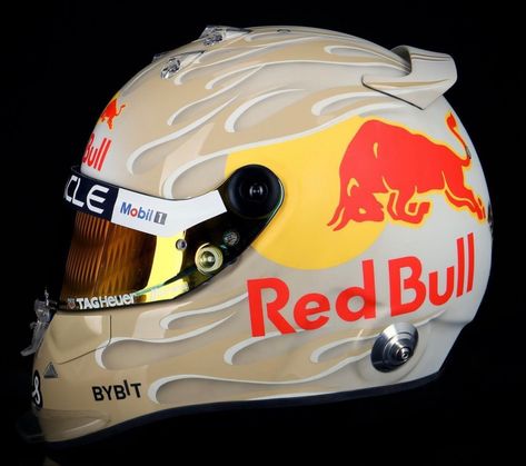 Daniel Ricciardo - Red Bull Nashville Demo Helmet - 2023 Race Car Helmet, Red Bull Helmet, Daniel Ricciardo Helmet, Helmet Tattoo, Surf Logo, F1 Art, Racing Helmets, Daniel Ricciardo, Helmet Design