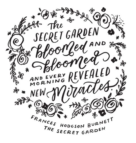 Secret Garden Quotes, Gardening Quotes Inspirational, Literary Tattoo, Children Book Quotes, Quotes Literature, Literary Tattoos, Charming Quotes, Garden Quotes, The Secret Garden