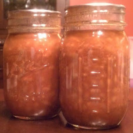 Canning Homemade Bush's Baked Bean copycat Recipe - (4.4/5) Canning Beans, Bean And Sausage Soup, Canned Baked Beans, Bbq Beans, Pressure Canning Recipes, Beans And Sausage, Navy Beans, Bean Recipe, Canning Vegetables