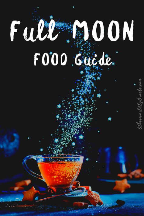 Full Moon FOOD Guide: Moon-themed Food For Your Next Esbat or Ritual Blue Moon Recipes, Blue Moon Party Ideas, Full Moon Cookies, Blue Moon Party, Full Blue Moon Ritual, Blue Moon Magic, Moon Food Ideas, Full Moon Food, Blue Moon Rituals