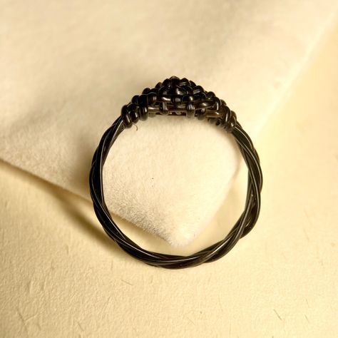 Elephant Hair Ring, Elephant Hair, Ring Hand, Hair Rings, Hand Woven, Hand Weaving, Elephant, Ring, Hair