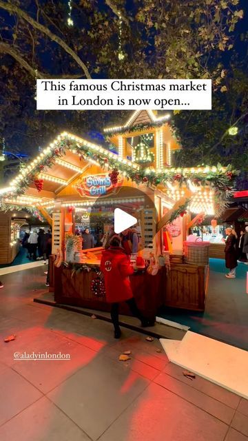 A Lady in London on Instagram: "Another famous Christmas market has opened in London! The festivities kicked off at the market in Leicester Square today at 4pm. I had fun browsing the stalls and soaking up the seasonal atmosphere.   It goes until the 5th of January, so there’s plenty of time to see it throughout the Christmas period.   You can see this market and more on my blog. Head to the link in my bio, @aladyinlondon, and use the search box to find my blog post about the best Christmas markets in London. ✨   #london #christmasmarket #londonchristmasmarket #londonchristmasmarkets #londonchristmas #christmasinlondon #leicestersquare" London Christmas Market, London In January, Markets In London, Christmas Market Stall, Christmas In London, Tour Group, Best Christmas Markets, London Christmas, Leicester Square