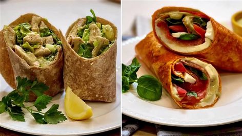 Joy Bauer Recipes Healthy, Wrap Healthy, Joy Bauer Recipes, Caesar Wrap, Chicken Caesar Wrap, Joy Bauer, Wrap Recipe, Healthy Wraps, Chicken Caesar