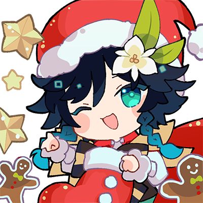 Genshin Christmas, Nameless Bard, Genshin Impact Venti, Venti Genshin Impact, Genshin Pfp, Anemo Boys, Honkai Star Rail, Star Rail, Matching Pfps