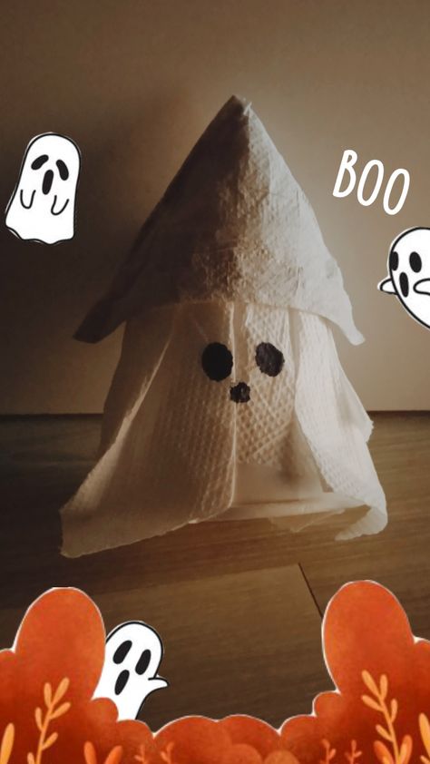 #ghost#DIY#halloween#decoration#shuffle#ghostface#cute#noce Ghostface Cute, Ghost Diy, Halloween Decoration, Diy Halloween Decorations, Diy Halloween, Halloween Diy, Halloween Decorations, Ghost, Halloween