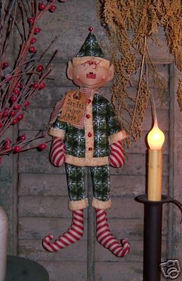 Santa Patterns, Primitive Santa, Prim Christmas, Santa Doll, Christmas Themes Decorations, Elf Doll, Santa Helper, Woodland Christmas, Christmas Dolls