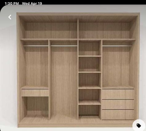 Wardrobe Structure Design, Wardrobe Inside Design, Wardrobe Internal, Wardrobe Internal Design, Wardrobe Shelf, Wooden Cupboard Design, Wall Wardrobe Design, Wooden Wardrobe Design, Almirah Designs