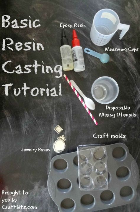 In this tutorial, you will learn about basic resin casting - the types of resins, how to measure them and how to work with them. You will also learn about different types of molds and how to mix th... Seni Resin, How To Make Resin, Types Of Mold, Resin Work, Resin Jewelry Diy, Resin Jewelry Making, Epoxy Resin Crafts, Resin Tutorial, Resin Jewellery