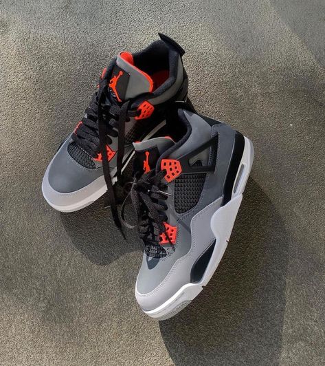 Jordan Retro 4 Price, Jordan 4 Infrared, Air Jordan 4 Retro Infrared, Luxury Fade-resistant Air Jordan 4 For Streetwear, Air Jordan 4 Outfit, Air Jordan 4 Military Black, Jordan 4 Outfit, Jordan 4 Retro, Jordan Sneakers