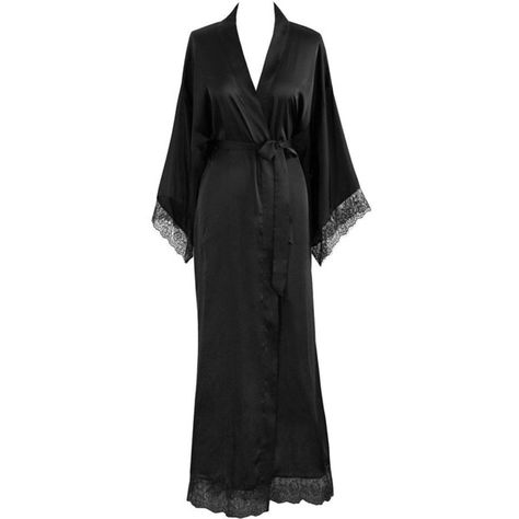 Lace Kimono Robe ($45) ❤ liked on Polyvore featuring intimates, robes, lingerie, lace bridal robe, kimono bath robe, kimono dressing gown, lace kimono and lace bridal lingerie Gown For Bride, Classy Loungewear, Old Shanghai, Kimono Dressing Gown, Sleepwear Fashion, Lace Kimono, Silk Camisole, Womens Kimono, Women Nightwear