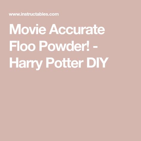 Movie Accurate Floo Powder! - Harry Potter DIY Floo Powder, Hp Christmas, Diagon Alley, Green Food Coloring, Plastic Spoons, Harry Potter Diy, Glass Vials, Test Tube, Green Glitter