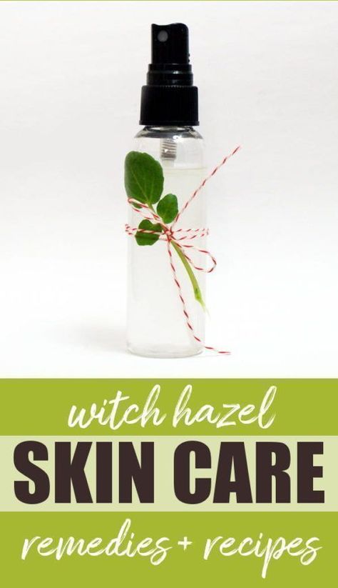 Ten Natural Holistic Witch Hazel Home Remedies and Skin Care Recipes! Pull your witch hazel out of the medicine cabinet for these natural holistic skin care remedies and recipes! Witch hazel extract has been used for centuries as a home remedy to soothe everything from swelling and sores to infections and natural skin care. Learn more about this powerful herb discover some of my favorite DIY ways to use witch hazel extract. #naturalbeauty #diyskincare Uses For Witch Hazel, Herbal Properties, Witch Hazel Uses, Witch Hazel For Skin, Holistic Skin Care, Skin Care Routine For 20s, Natural Healing Remedies, Natural Therapy, Dr Oz