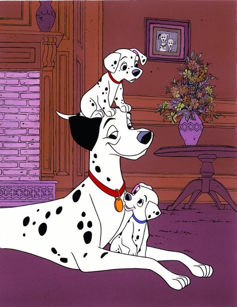 The humans have tried everything. Now it's up to us dogs, and the twilight bark. 101 Dalmatians 1961, Disney Amor, Animation Disney, 101 Dalmations, Disney 101 Dalmatians, Images Disney, Disney Dogs, Film Disney, Disney Animals