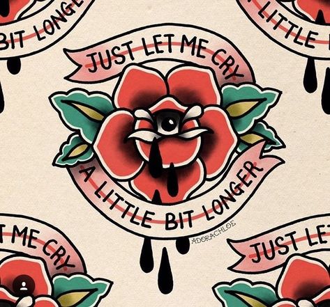 “167 Stunning Paramore Tattoo Flash Designs: Rock Your Ink Game Now!” Traditional Tattoo Quotes, Glee Tattoo, Pop Punk Art, Paramore Tattoo, Music Sleeve, Characters From Movies, P Tattoo, Traditional Tattoo Flowers, Flash Designs