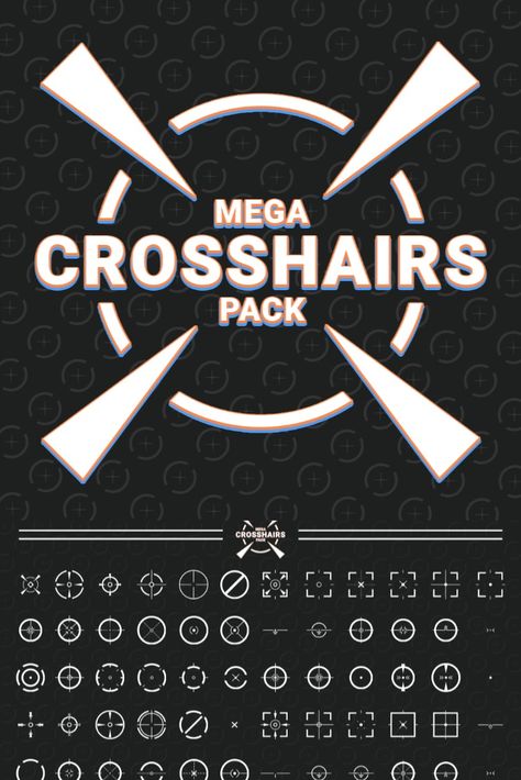 FREE MEGA CROSSHAIRS PACK Clay Dinnerware, Free Game Assets, Unity Cross, Shooter Games, Line Game, Game Dev, Game Ui, Awesome Stuff, Game Assets