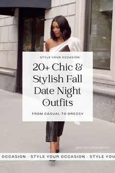 Nyc Fall Outfits Night Out, Autumn Night Outfit, Girls Night Out Fall Outfit Ideas, Evening Outfits For Women Going Out, Fall Dinner Outfits Black Women, Casual Girls Night Out Outfit Ideas, Fall 2023 Date Night Outfits, Autumn Party Outfit Night, Outfit Ideas Night Out Casual