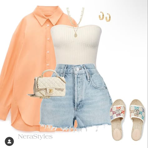 Outfits For Lunch With Family, Pastel Color Outfit Classy, Spring Summer Outfits 2024, Summer Outfit Collage, Outfits For Easter, Spring Brunch Outfit, Cute Summer Outfit, Summer Fits, Casual Chic Outfit