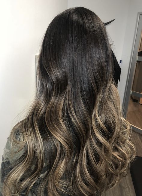 Cold Brew Balayage Hair, Frosty Brunette Hair Balayage, Cold Brown Balayage, Brunette Balayage Hair Pale Skin, Black Virgin Hair Balayage, Brown Balayage Pale Skin, Ashy Brown, Balyage Hair, Pelo Cafe