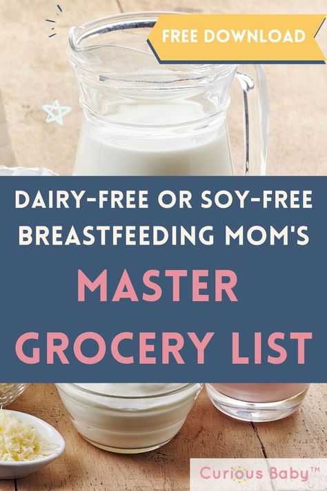 Mspi Diet, Mspi Recipes, Thrive Diet, Dairy Free Breastfeeding, Dairy Free Soy Free, Soy Free Dairy Free, Dairy Free Snacks, Soy Free Recipes, Breastfeeding Foods