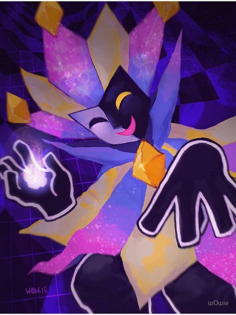 Dimentio Super Paper Mario Fanart, Dimentio Super Paper Mario, Super Paper Mario, Luigi And Daisy, Mario Fan Art, Mario Stuff, King Boo, Video Game Fan Art, Mario Games