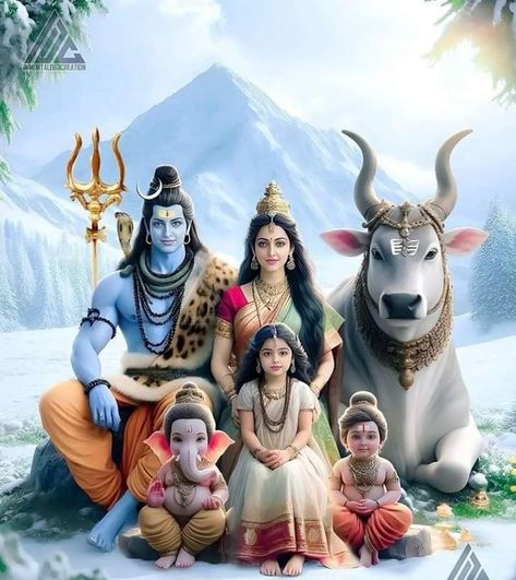 Pictures Of Shiva, Shiva Parvati Images, Lord Photo, Lord Shiva Hd Wallpaper, Shiva Photos, Lord Shiva Family, Lord Murugan, Lord Ganesha Paintings, Lord Shiva Hd Images