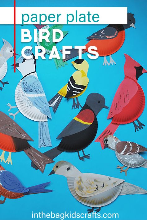 Bird Egg Craft, Construction Paper Bird Craft, Spring Birds Crafts For Kids, Spring Bird Craft, Winter Bird Craft, Bird Craft For Preschooler, Preschool Bird Crafts, Bird Crafts For Kids Easy, Bird Crafts For Toddlers