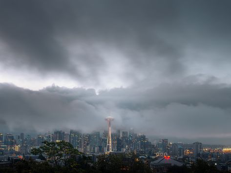 SEATTLE on Behance #Seattle #Washington #UnitedStates #Skyline #Cloudy #Rain Seattle Rain, Evergreen Forest, Puget Sound, Good Afternoon, Seattle Washington, Washington State, Seattle Skyline, Pacific Northwest, North West