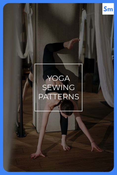 Check out this mini guide of sewing patterns for yoga clothes. | yoga sewing patterns | active wear sewing patterns | mccalls sewing patterns | pneuma tank | ooh la la leggings | knot-maste yoga set | seamwork rio | seamwork aires | sewing workout clothes Yoga Top Sewing Pattern, Diy Sweatshirt Refashion, Sewing Knits, Sweatshirt Ideas, Bra Sewing Pattern, Bra Sewing, Sewing Tops, Sewing Pants, Shirt Sewing Pattern