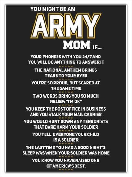 Army Mom Quotes, Army Parents, Army Basic Training, Army Party, Mom T Shirts, Army Family, Military Quotes, Basic Training, Military Mom