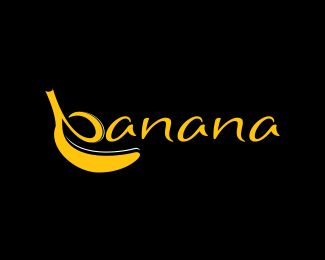 Banana Logo Design Ideas, Logo Banana, Banana Logo, Rice Chips, Banana Design, Juice Logo, Logo Online Shop, Decent Wallpapers, Typography Design Inspiration