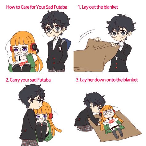 Futaba and Joker Futaba Sakura And Joker, Ren X Futaba, Yuno Gasai Anime, Futaba Sakura, Persona 5 Memes, Persona 5 Anime, Persona 5 Joker, Shin Megami Tensei Persona, Akira Kurusu