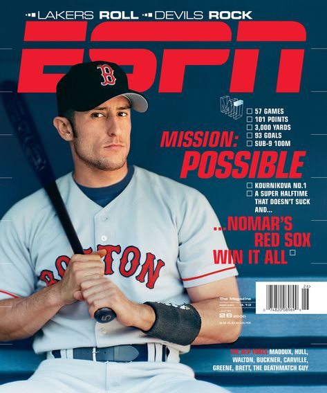 Baseball Magazine Cover, Espn Magazine Cover, Baseball Books, Baseball Poses, Baseball Banquet, Sports Magazine Covers, Baseball Tips, Espn Magazine, Sports Magazine