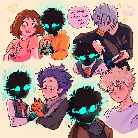 Bkdk Comic, Mha Au, Villain Deku, Tuna Fish, My Hero Academia Shouto, My Hero Academia Memes, Hero Wallpaper, Boku No Hero Academia Funny, Izu