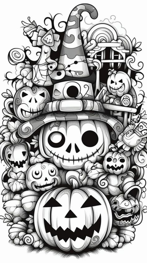 Halloween Wallpaper - World of Printables Printable Halloween Images, Halloween Lock Screen, Halloween Desktop Wallpaper, World Of Printables, Spooky Background, Pumpkin Wallpaper, Halloween Wallpaper Backgrounds, Halloween Wallpapers, Zen Doodle Art