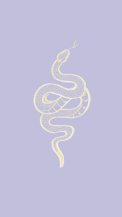 Purple Snake Aesthetic, Cheer Wallpapers, Uhd Wallpaper, Purple Snake, Cute Snake, Year Of The Snake, Simple Wallpapers, Cute Backgrounds, I Wallpaper