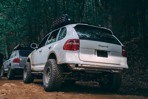 Lifted Cayenne, Porsche Cayenne Off Road, Porsche Offroad, Porsche 4x4, Porsche Cayenne Interior, Cayenne Turbo, Valentine Photography, Air Ride, Performance Cars