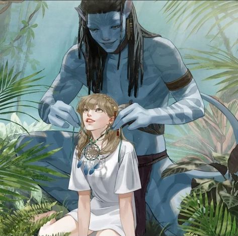 NOT MINE - @neteyam_sully_155 on insta || neteyam x human, navi x human, na'vi x human Blue Avatar, Avatar Films, Avatar Images, Avatar Cartoon, Avatar Fan Art, Pandora Avatar, Avatar Movie, Avatar Characters, Zoe Saldana