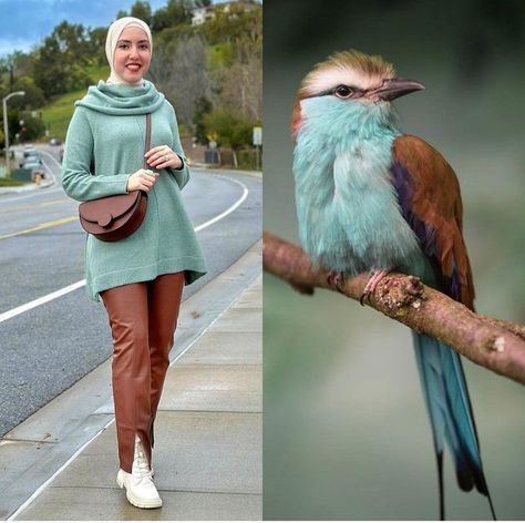 Colorful Winter Outfits, Wardrobe Color Guide, Nature Inspired Fashion, Colour Combinations Fashion, Color Combos Outfit, Corporate Dress, Combination Fashion, Color Combinations For Clothes, Muslim Outfits Casual