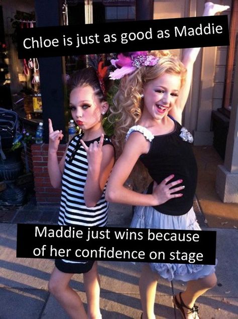 Star Editing, Maddie And Chloe, Dance Moms Chloe Lukasiak, Dance Moms Confessions, Dance Moms Chloe, Dance Moms Memes, Dance Moms Facts, Dance Moms Cast, Dance Moms Pictures