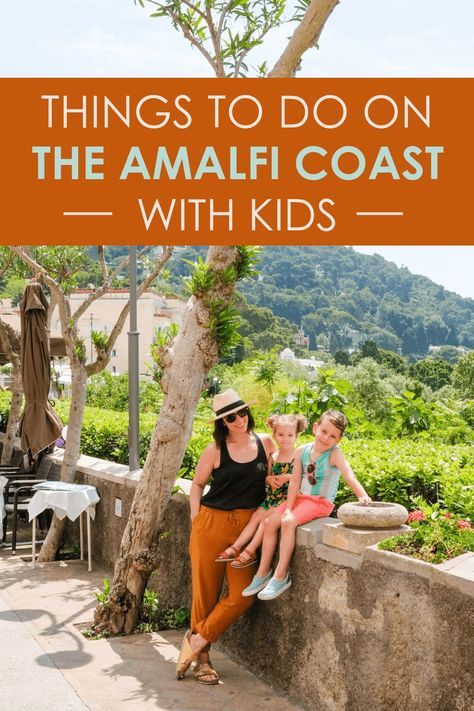 Planning a trip to the Amalfi Coast in Italy? This Italy vacation itinerary is so helpful for traveling with kids. Learn things to do, where to stay, and what to eat in Italy! #amalficoast #amalfi #italy #italytravel #italyvacation #italyphotography #italytrip #familytravel #familytravelideas #travelingwithkids #travelingfamily #travelwithkids #kidstravel Italy Vacation Itinerary, Itinerary Italy, Outfits Italy, Amalfi Coast Itinerary, Italy For Kids, Amalfi Italy, Traveling With Kids, Italian Vacation, Vacation Itinerary